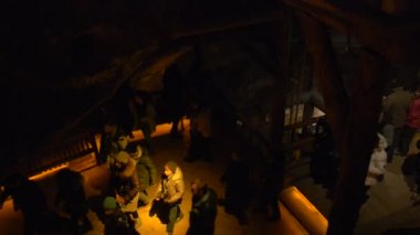 Wieliczka, Polonya - 4 Ocak 2016: Wieliczka Salt kasaba Wieliczka güney Polonya'da bulunan Mine, Krakow Büyükşehir alanı içinde yatıyor.