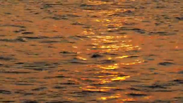 Vacker solnedgång i staden Nessebar, Bulgarien vid Svarta havets kust. — Stockvideo