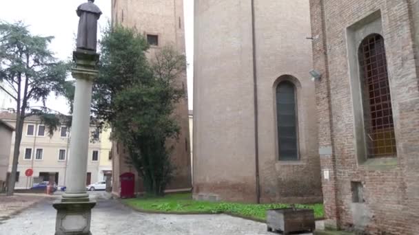 Ferrara, Italie : Eglise de Saint Benoît sur Corso Porta Po . — Video