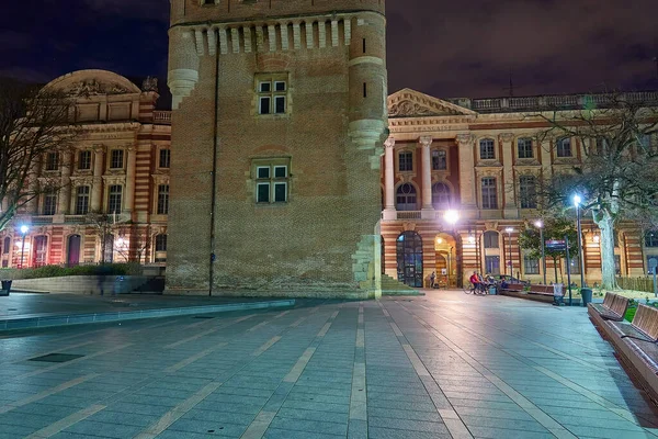 Fachada Traseira Manter Donjon Rue Alsace Capitole Coração Administração Municipal — Fotografia de Stock