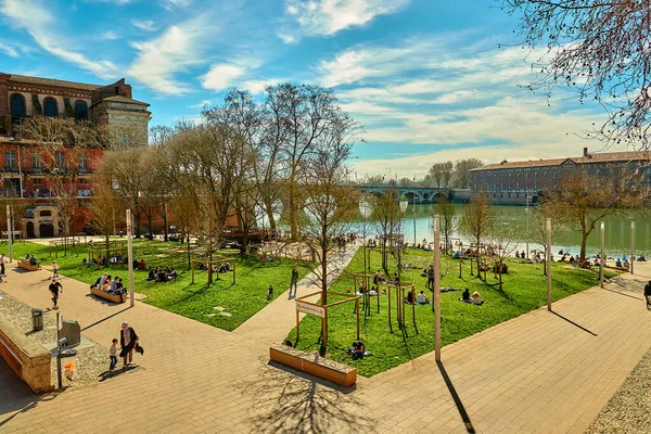 Quai Daurade Toulouse France — Photo