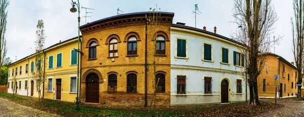 Corso Ercole Este Ferrara Región Emilia Romaña Italia — Foto de Stock