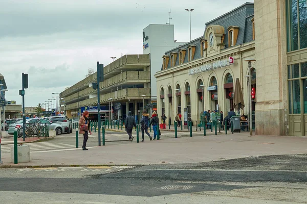 Toulouse Frankreich März 2018 Toulouse Matabiau Ist Der Hauptbahnhof Der — Stockfoto