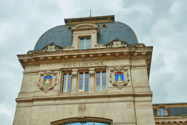 Toulouse Francia Marzo 2018 Timelapse Toulouse Matabiau Principal Estación Ferroviaria —  Fotos de Stock