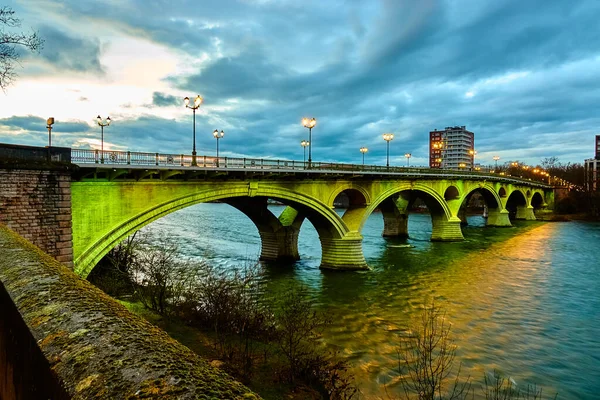 Pont Des Catalans Pont Des Amidonniers Est Toulouse France Pont — Photo