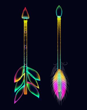 Karanlık içinde parlak okları