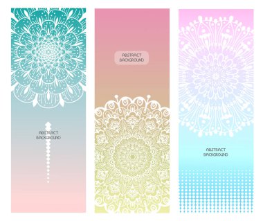 Çiçek mandala seti