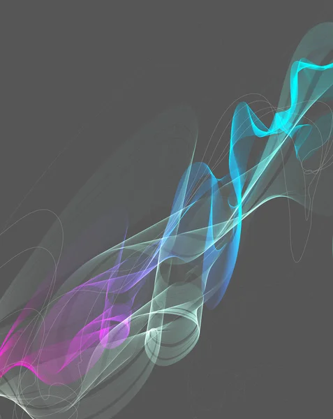 Fond coloré abstrait avec vague — Image vectorielle