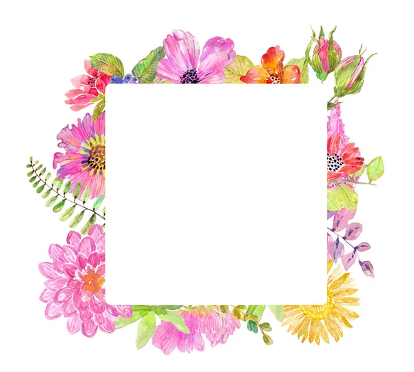 Aquarel mooi floral design — Stockfoto