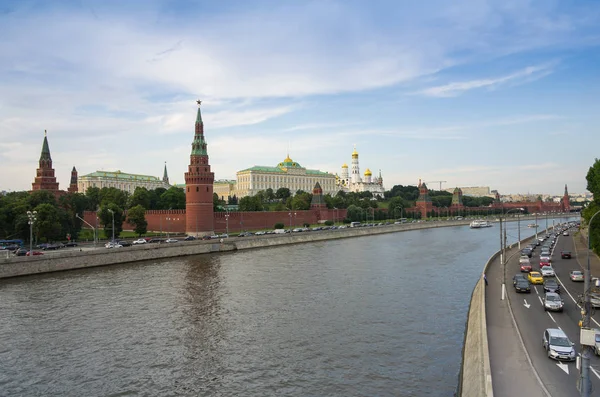 Panorama del Kremlin de Moscú — Foto de Stock