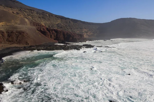 Wyspa Lanzarote, Wyspy Kanaryjskie, Hiszpania — Zdjęcie stockowe