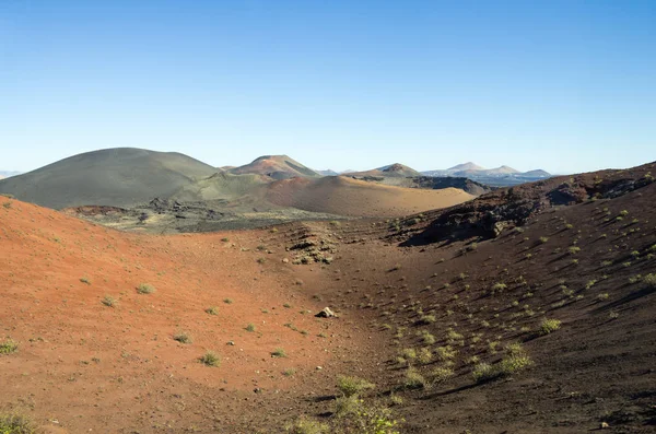 Nationaal park Timanfaya Stockafbeelding