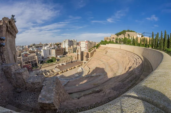 Anfiteatro romano a Cartagena — Foto Stock