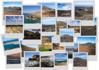 Lanzarote volkanik manzara
