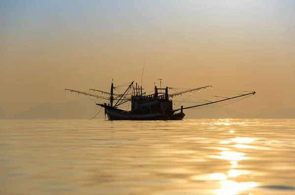 Mar de Andamão ao pôr do sol — Fotografia de Stock