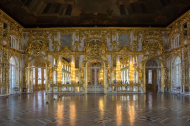 Interior of Catherine palace clipart
