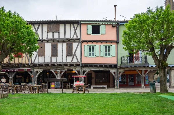 Medieval village Mirepoix — Stock Photo, Image