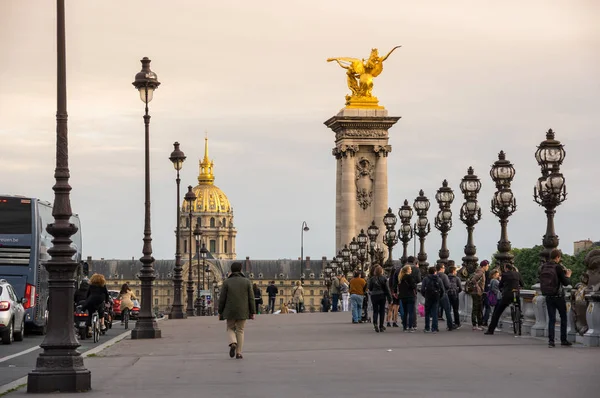 Pont alexandre iii — Foto de Stock