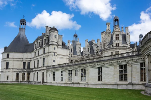 The royal Chateau de Chambord Stock Image