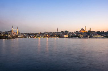 Eminönü ilçesinde günbatımı