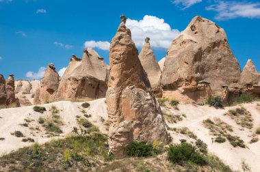 taş oluşumları Kapadokya, Türkiye