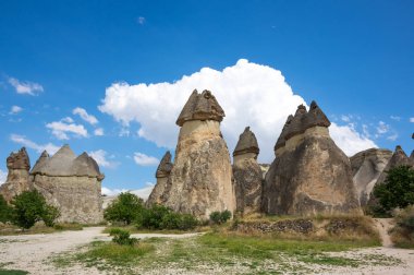 taş oluşumları Kapadokya, Türkiye