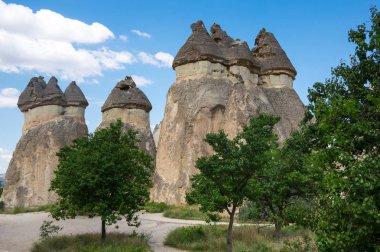 taş oluşumları Kapadokya, Türkiye