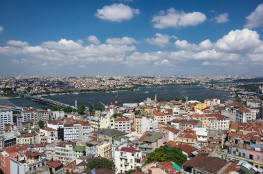 Istanbul 'un Üstten Görünüm