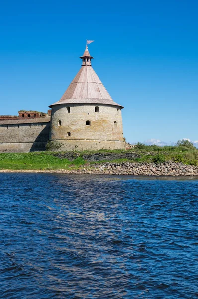 Oreshek kalesinin panoramik görünüm — Stok fotoğraf