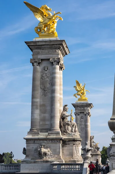 Pont alexandre III, París, Francia —  Fotos de Stock