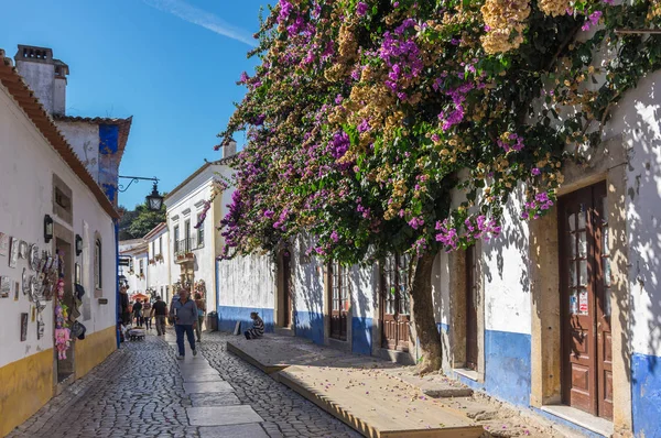 Ulice obidos — Stock fotografie