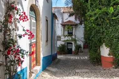 Street of Obidos clipart