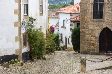 Obidos ortaçağ şehir