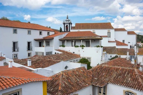 Ansicht von oben auf obidos — Stockfoto