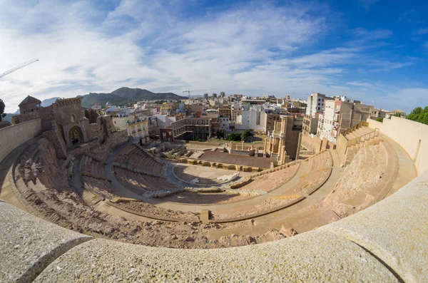 Anfiteatro romano em Cartagena — Fotografia de Stock