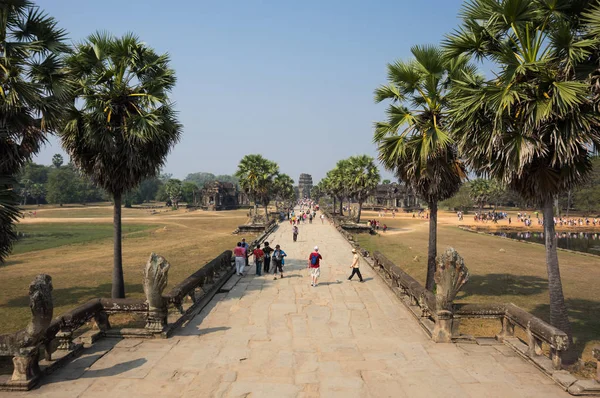 Angkor Wat Gateway — Stockfoto