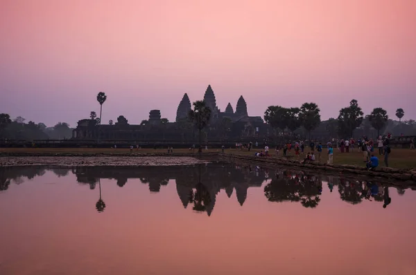 Angkor wat tempel — Stockfoto