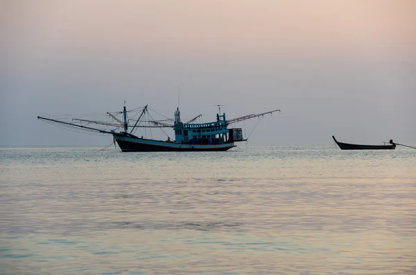 Mar de Andamão ao pôr do sol — Fotografia de Stock