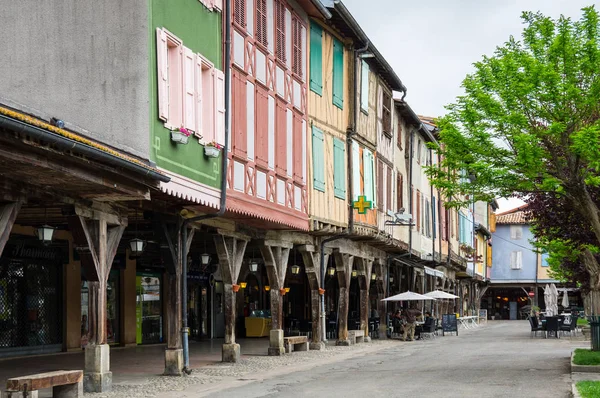 Medieval village Mirepoix — Stock Photo, Image