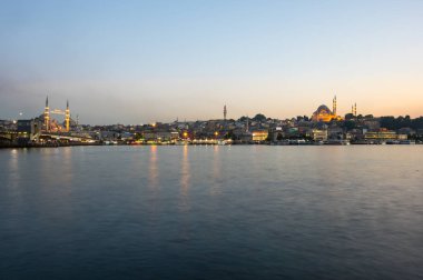 Eminönü ilçesinde günbatımı