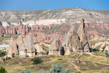 taş oluşumları Kapadokya, Türkiye