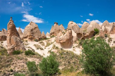 taş oluşumları Kapadokya, Türkiye