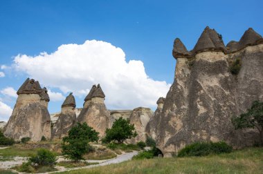 taş oluşumları Kapadokya, Türkiye