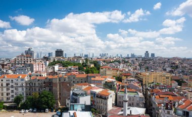 Istanbul 'un Üstten Görünüm