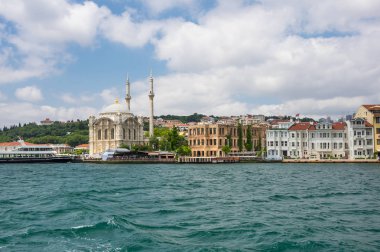 Ortakoy Mosque in Istanbul clipart