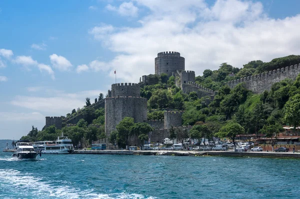 Rumelian slott i istanbul — Stockfoto