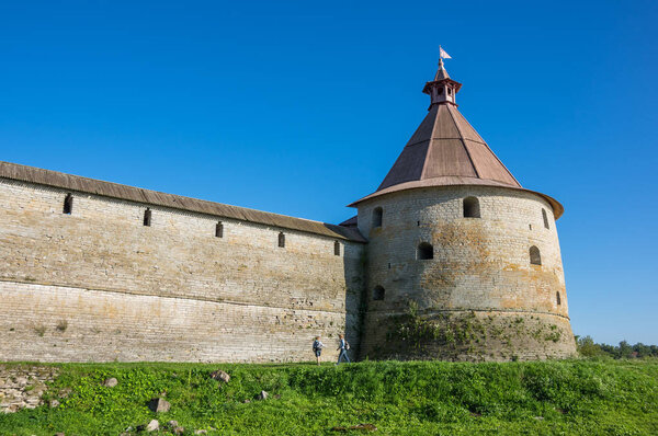 Вид на крепость орешек
