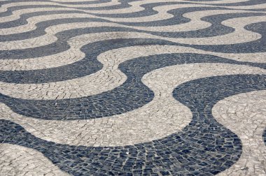 Lizbon ünlü kaldırım