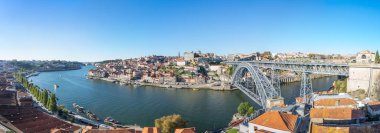Porto 'nun panoramik görünümü