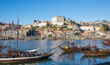 Porto 'nun panoramik görünümü